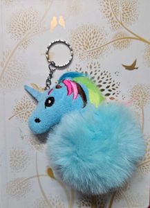 Unicorn Keychain ✨️🎀 Available In Blue Colour 💘