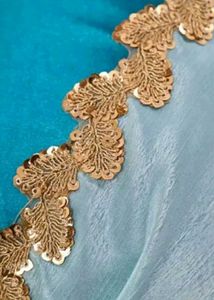 BRAND NEW DESIGNER SAREE WITH ATTACH BLOUSE PIECE