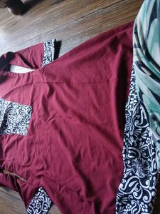 Maroon Ethnic Kurti