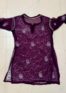 Elegant Purple Kurta💜