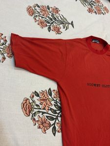 Red SCOWET Clothing T-Shirt