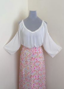 100% LACE COTTON TUNIC