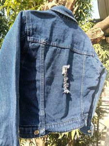 Distressed Denim Jacket