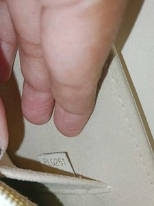 OG LOUIS VUITTON White Shoulder bag