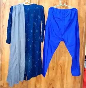 Cotton 3 Piece Suit Set