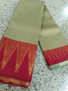 New Pista Green N Maroon Wedding Collection Saree