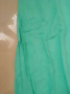 Teal Embellished Kurta