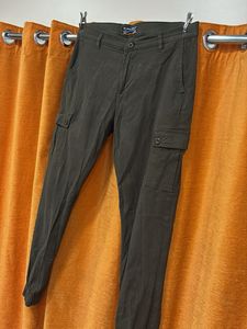 Olive Cargo Joggers