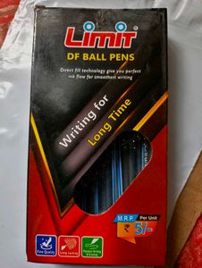 Combo -8-Pack Ball Pens + 10-Pack Spiral Diary