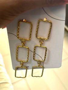 Geometric Drop Earrings