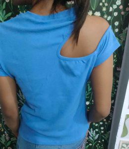 Cute blue t-shirt