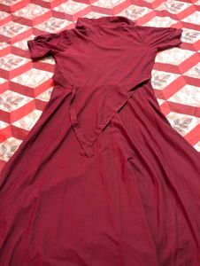 🍂U&amp;F Maroon maxi Dress 🍂