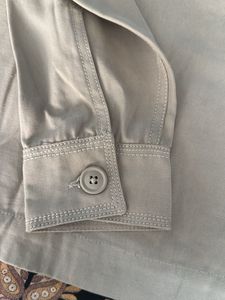 Beige Casual Jacket