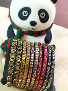 Full Kundan Bangles