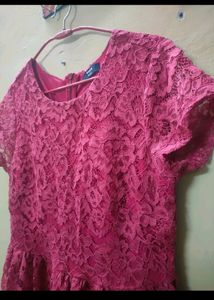 Pink Lace Dress
