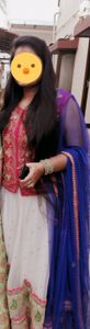 Price Drop trendy organza lehengha