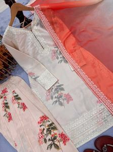 New Stayle Beautiful Pakistani Dress Inpoted Dres