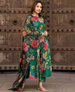 Green Kurta Set