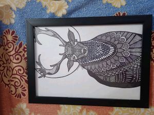 Handmade Framed Painting
