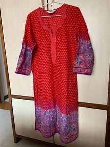 Biba Kurta And Dupatta Set For Women