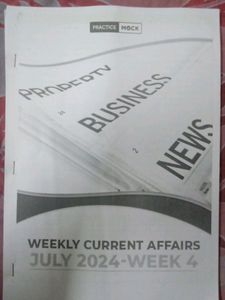 Current Affairs July 2nd,3rd,4th Week