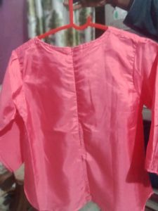 Cute Pink Top with palazzo Set (Co-ord )