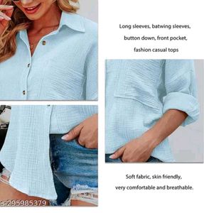 Blue Button Up Shirt