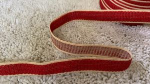 Red Lace Border Classy 9 Meter Roll