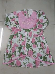 Dhoti Kurta Set For 6-8 Yrs Old Girl
