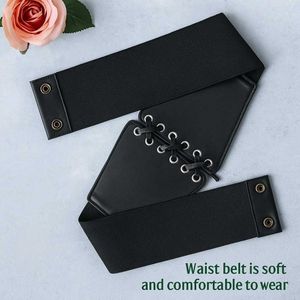 Stylish Black Corset Belt