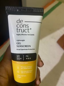 Deconstruct Sunscreen And Moisturiser