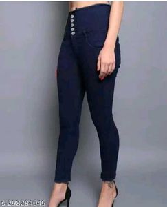 High-Waisted Skinny Jeans