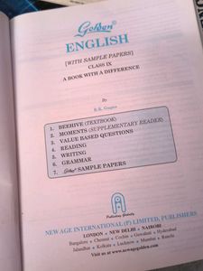 English Language &amp; Literature Book