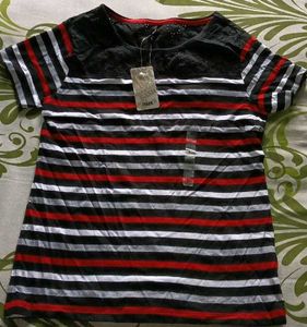 Striped Short Sleeve Tee