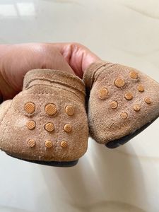 Stylish Suede Loafers genuine leather