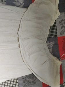 Off-shoulder White Top