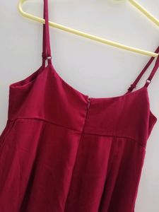 SHEIN Maroon Jumpsuit For Women