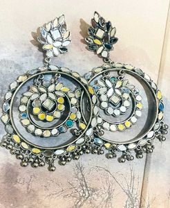 Mirror Chandbaliyan Jhumka