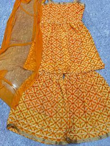 3 Piece Sharara Set