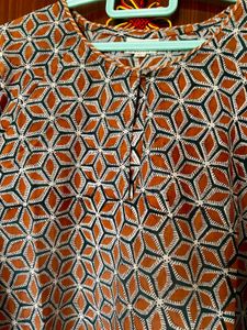 Anokhi Printed Cotton Kurta
