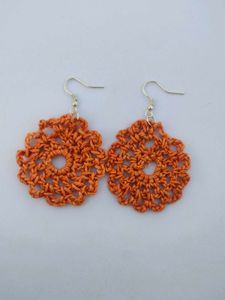 Summer Flower Crochet Earrings