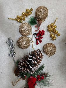 Mini Christmas Tree with Ornaments