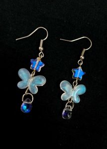 Beautiful Handmade Butterfly Earrings