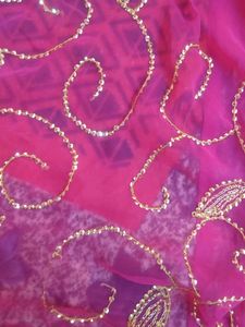 Sequence Hand Work Dupatta
