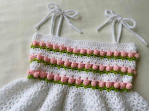 Crochet Tulip 🌷 Ruffle Top