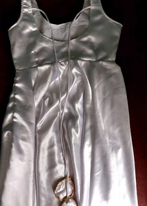 White Anarkali Dress All Size Available
