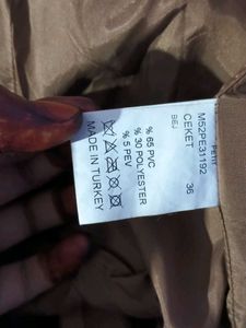 Brown Leather Blazer