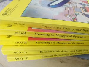 IGNOU MCOM 2nd Year Books
