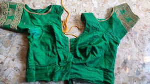 Banarsi Green Colour Saree