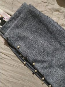 Stretchable Psudeo Denim Leggi